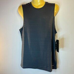 Hind Men's Ultra light Charcoal Running Tank Top - Size Medium - NWT $40